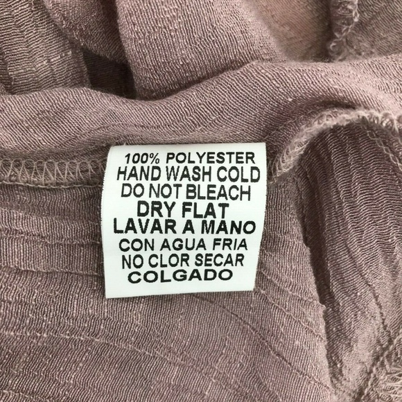 Easel Lilac Purple Spaghetti Strap Crinkle Dress S - Picture 5 of 6